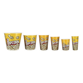 Seau Pop-Corn 1380ml 12,4x9x17cm (500 Unités)