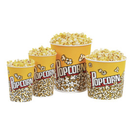 Seau Pop-Corn 1920ml 13,3x10x19,5cm (25 Unités)