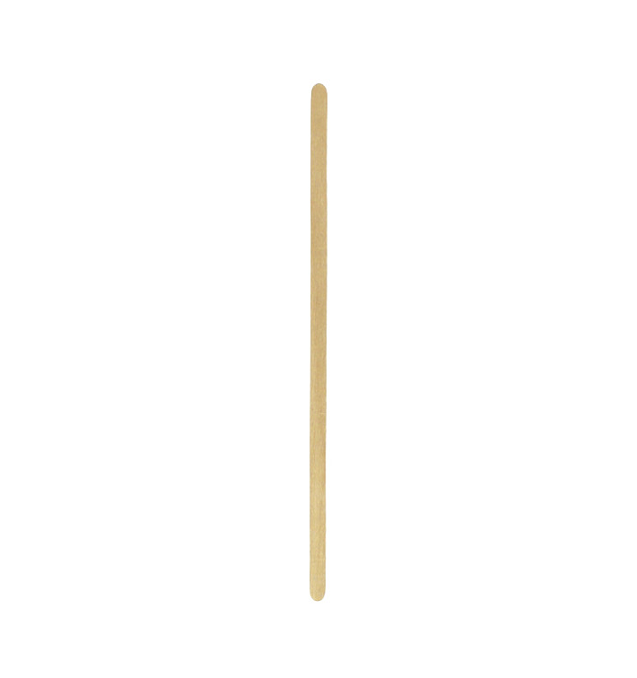 Agitateur en bois Naturel pour Café 140mm (10000 Utés) Agitateur en bois Naturel pour Café 140mm (10000 Utés)