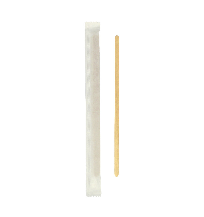 Agitateur à Café en Bois 110mm Emballé (5000 Unités) Agitateur à Café en Bois 110mm Emballé (5000 Unités)