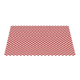 Papier Ingraissable Rouge 31x38cm (4000 Utés)