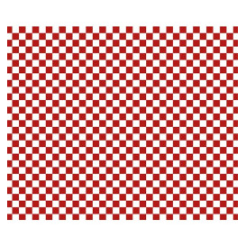 Papier Ingraissable Rouge 28x33cm (4000 Utés)