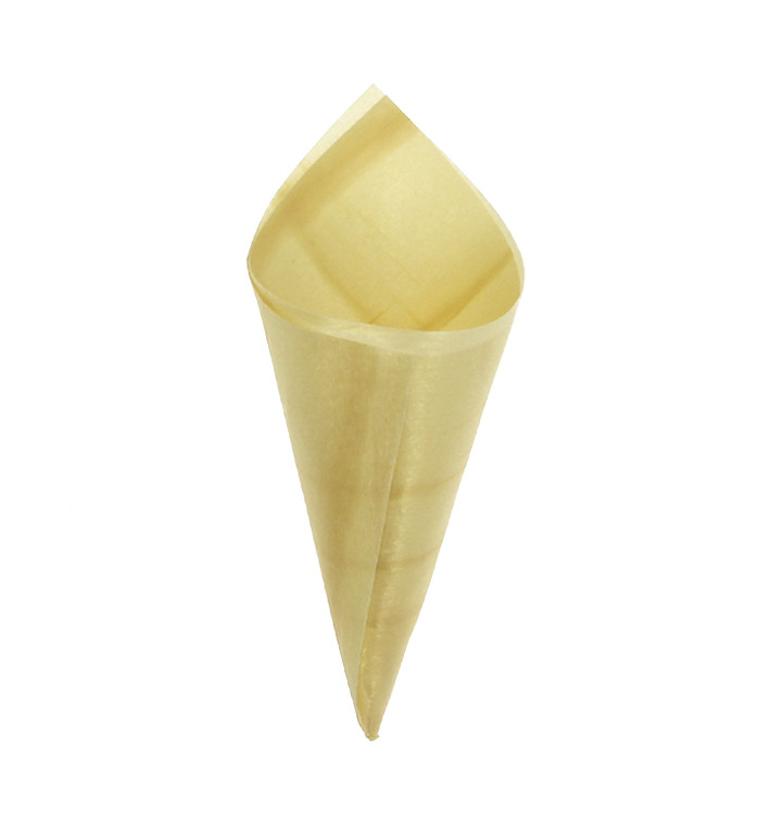 Cornet en Feuille de Pin 80mm (50 Unités) Cornet en Feuille de Pin 80mm (50 Unités)
