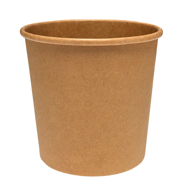 Pot en carton kraft 12Oz/350ml (25 Utés) Pot en carton kraft 12Oz/350ml (25 Utés)