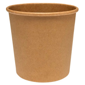 Pot en carton kraft 12Oz/350ml (500 Utés)