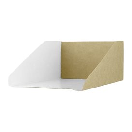 Emballage en Carton pour Gaufre 16x10cm (100 Unités)