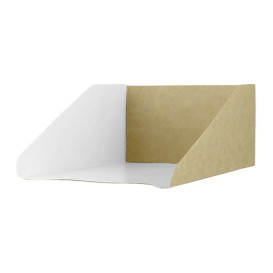 Emballage en Carton pour Gaufre 16x10cm (100 Unités)