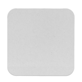 Emballage blanc pour gaufre 13,5x10cm (100 Utés)