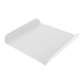 Emballage blanc pour gaufre 13,5x10cm (100 Utés)