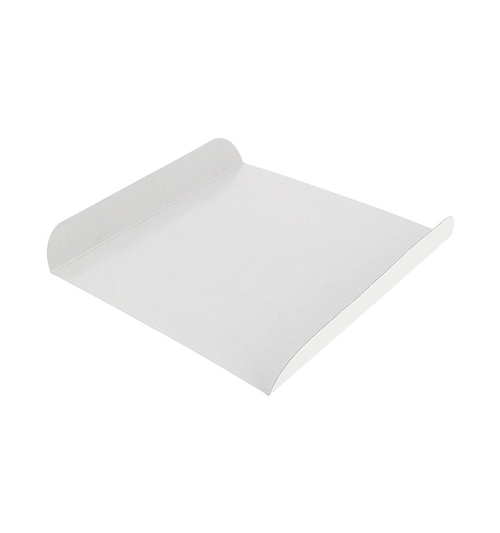 Emballage blanc pour gaufre 13,5x10cm (100 Utés) Emballage blanc pour gaufre 13,5x10cm (100 Utés)