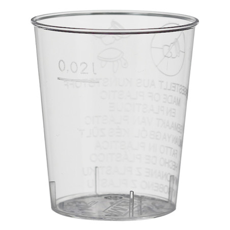 Verre à Shot en Plastique Dur 20ml (2700 Unités)