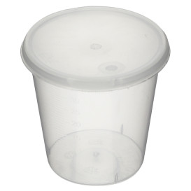 Couvercle Gobelet Gradué PP Transp. 35ml Ø4,5 cm (2000 Utés)