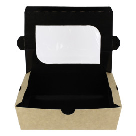Boîte Carton avec Fenêtre 18x12,7x5,5cm 1000ml  (175 Utés)