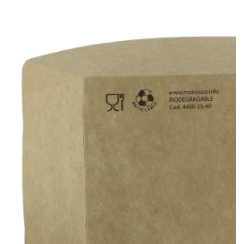 Barquette Carton 350ml Kraft 10,6x7,3x4,5 cm (1000 Utés)