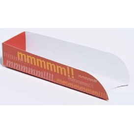 Emballage Hot Dog Design 17x5x3,5cm (1.000 Unités)