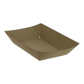 Barquette Carton Kraft-Kraft 11,0x7,0x3,5cm 300ml (1000 Utés)