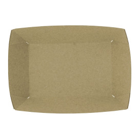 Barquette Carton Kraft-Kraft 11,0x7,0x3,5cm 300ml (1000 Utés)