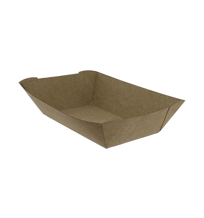 Barquette Carton Kraft-Kraft 15,5x9x5,5cm 780ml (25 Utés) Barquette Carton Kraft-Kraft 15,5x9x5,5cm 780ml (25 Utés)