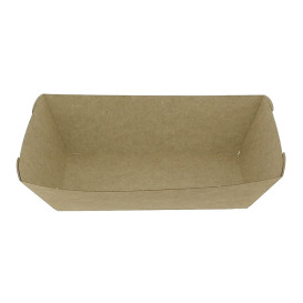 Barquette Carton Kraft-Kraft 15,5x9x5,5cm 780ml (450 Utés)