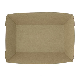 Barquette Carton Kraft-Kraft 15,5x9x5,5cm 780ml (450 Utés)