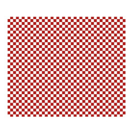 Papier Ingraissable Rouge 28x33cm (4000 Utés)