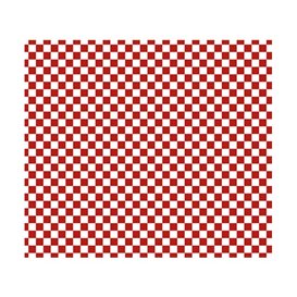 Papier Ingraissable “Vichy” Rouge 31x35cm (1000 Utés)