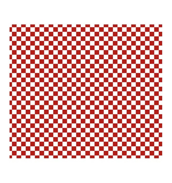 Papier Ingraissable “Vichy” Rouge 31x35cm (1000 Utés) Papier Ingraissable “Vichy” Rouge 31x35cm (1000 Utés)