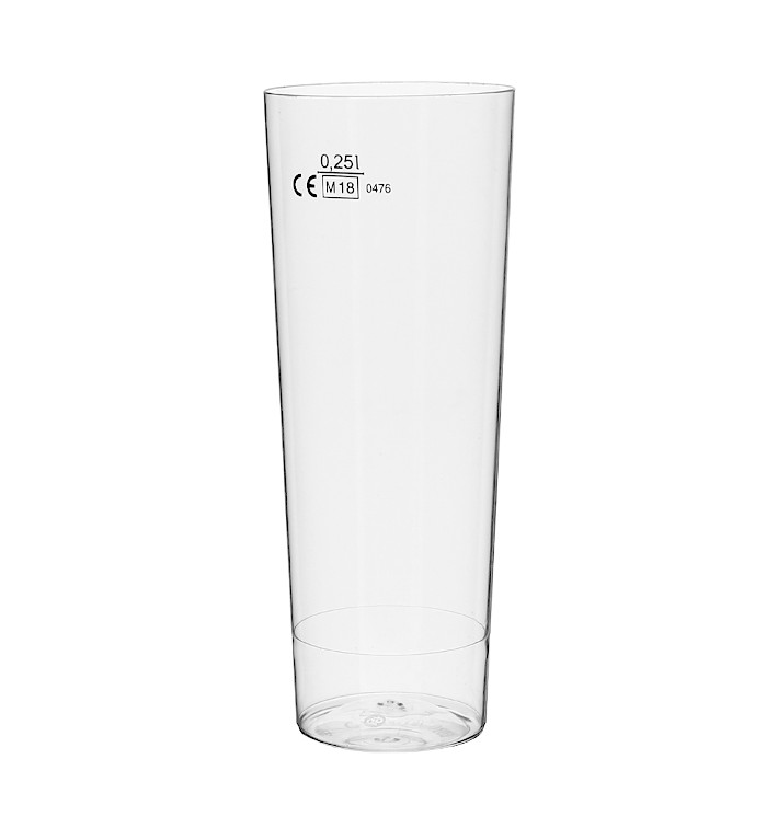 Verre Plastique Moon Transparent PS 300ml (490 Unités) Verre Plastique Moon Transparent PS 300ml (490 Unités)