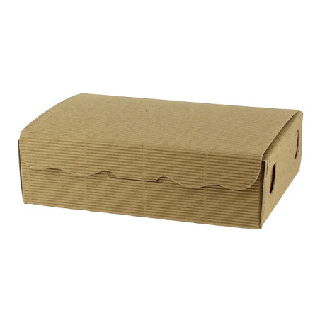 Boîte Chocolats et Bonbons Kraft 20x13x5,5cm 1000g (100 Utés) 