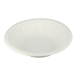 Bol en Papier Blanc Biodégradable 250ml (250 Unités)