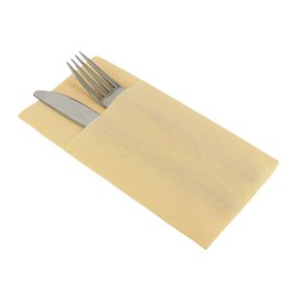 Serviette Kangourou en Airlaid Crème 40x40cm (30 unités)