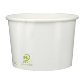 Pot à glace en Carton Ecologique 310ml (50 Unités)