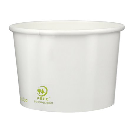 Pot à glace en Carton Ecologique 310ml (50 Unités)