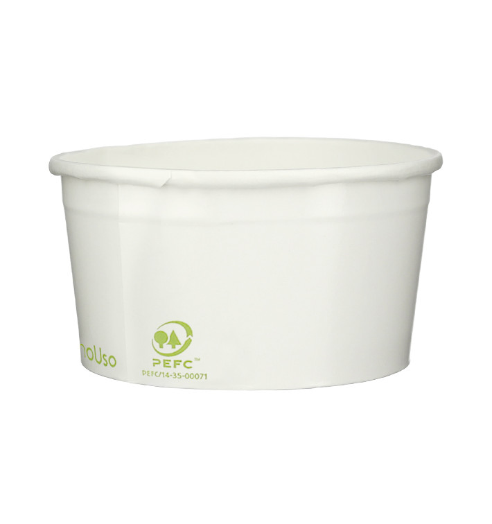 Pot à glace en Carton Ecologique 140ml (2100 Unités) Pot à glace en Carton Ecologique 140ml (2100 Unités)