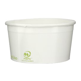 Pot à glace en Carton Ecologique 140ml (60 Unités)