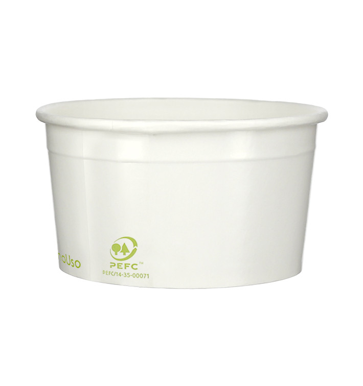 Pot à glace en Carton Ecologique 175ml (2.000 Unités) Pot à glace en Carton Ecologique 175ml (2.000 Unités)