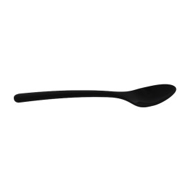 Petite Cuillère réutilisable PP minéral "Hercules" Noir 130mm (50 Utés) 