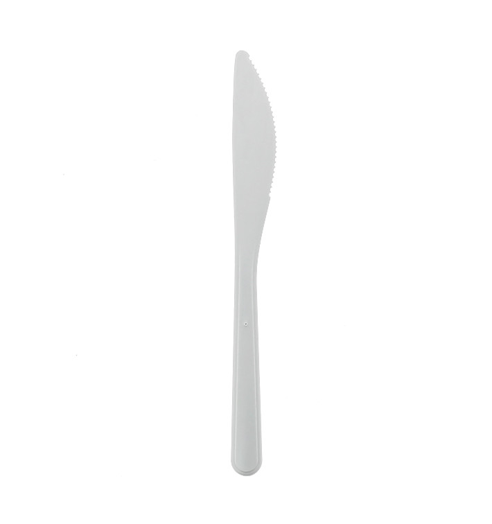 Couteau réutilisable PP minéral "Hercules" Blanc 185mm (1.000 Utés) Couteau réutilisable PP minéral "Hercules" Blanc 185mm (1.000 Utés)