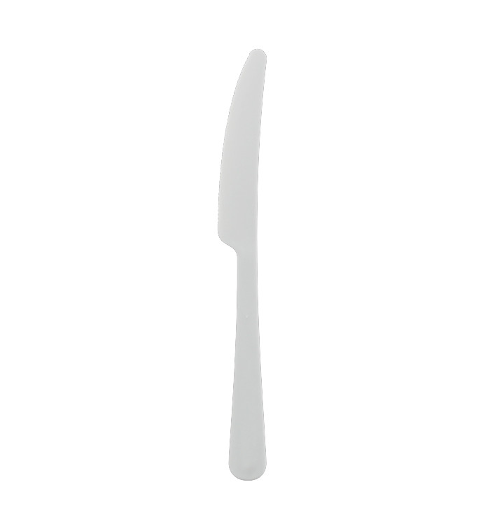 Couteau réutilisable PP Minéral "Gaia" Blanc 197mm (10 Utés) Couteau réutilisable PP Minéral "Gaia" Blanc 197mm (10 Utés)