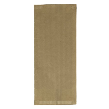 Enveloppe Porte-Couverts avec Serviettes Kraft (100 Utés)