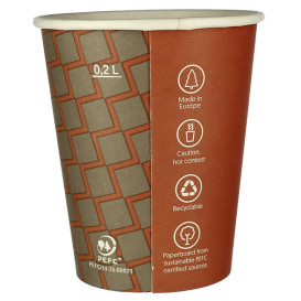 Gobelet Carton Cupmatic 9Oz/280ml Ø8,0cm (1.000 Utés)