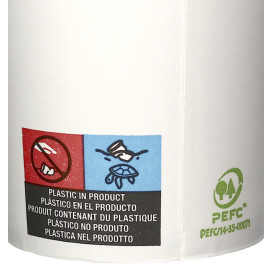 Gobelet Carton Blanc 6Oz/180ml Ø7,0cm (3.000 Utés)