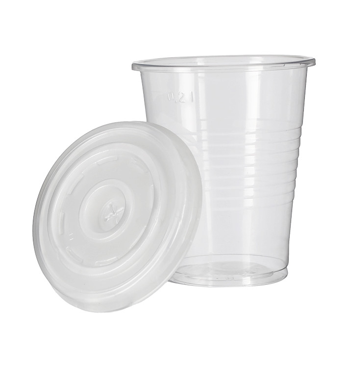 Gobelet PP Transparent 240ml + Couvercle Croix de Voyage PS Ø7,4cm (1.000 Utés) Gobelet PP Transparent 240ml + Couvercle Croix de Voyage PS Ø7,4cm (1.000 Utés)