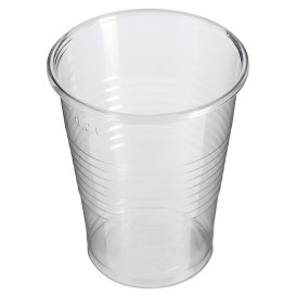 Gobelet PP Transparent 240ml + Couvercle Croix de Voyage PS Ø7,4cm (1.000 Utés)