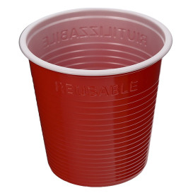 Gobelet Plastique PS Rouge 230ml (420 Utés)