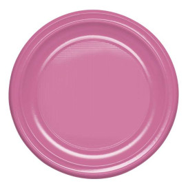 Assiette Plate Réutilisable Economique PS Rose Ø17cm (300 Utés)