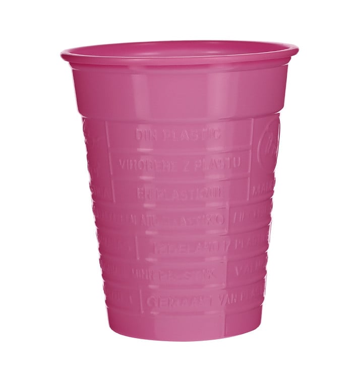Gobelet Plastique PS Fuchsia 200ml Ø7cm (1.500 Utés) Gobelet Plastique PS Fuchsia 200ml Ø7cm (1.500 Utés)