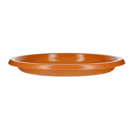 Assiette Plate Réutilisable Economique PS Orange Ø22cm (200 Utés)