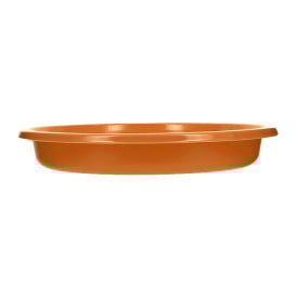 Assiette Creuse Réutilisable Economique PS Orange Ø20,5cm (25 Utés)