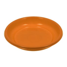 Assiette Creuse Réutilisable Economique PS Orange Ø20,5cm (25 Utés)